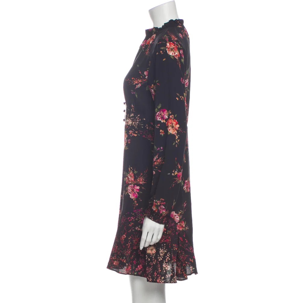 Intermix - 100% Silk - Floral Dress - Size 4